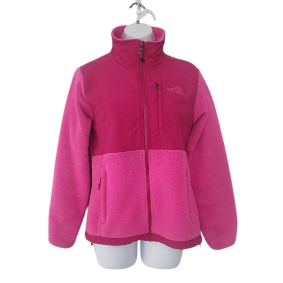 The North Face Womens Denali Jacket Size Small Linaria Pink/Fuschia Pink. - Picture 2 of 12